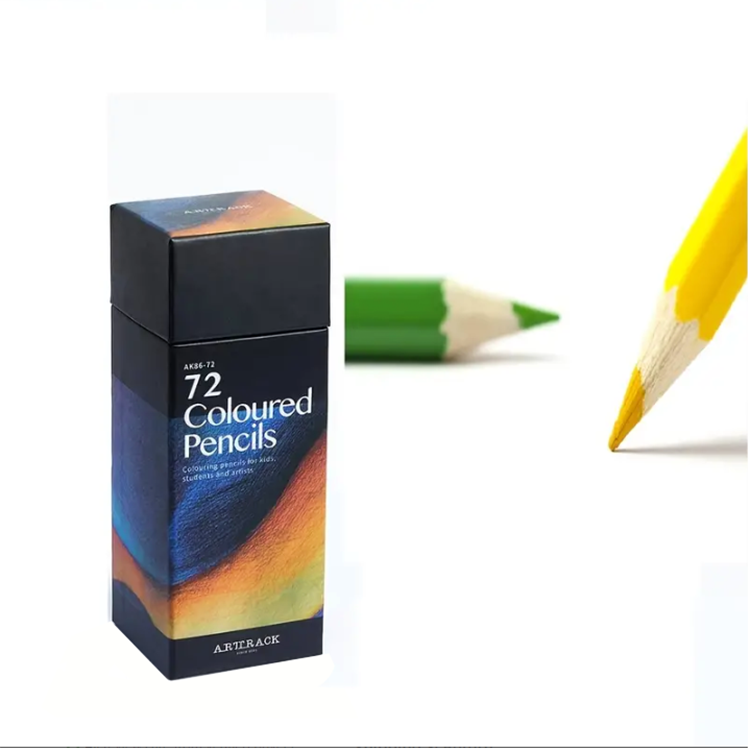 Artrack Acid-Free Coloured Pencils - 72 Pack
