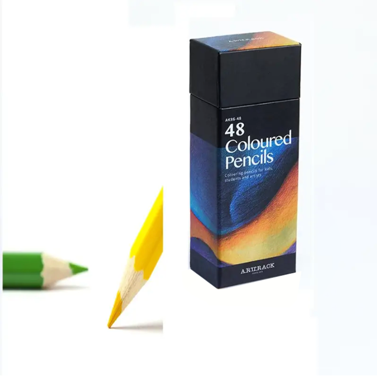 Artrack Acid-Free Coloured Pencils - 48 Pack