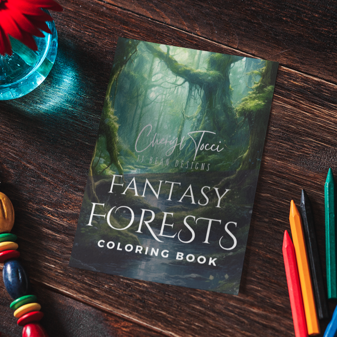Fantasy Forest 32 Page Softcover Coloring Book