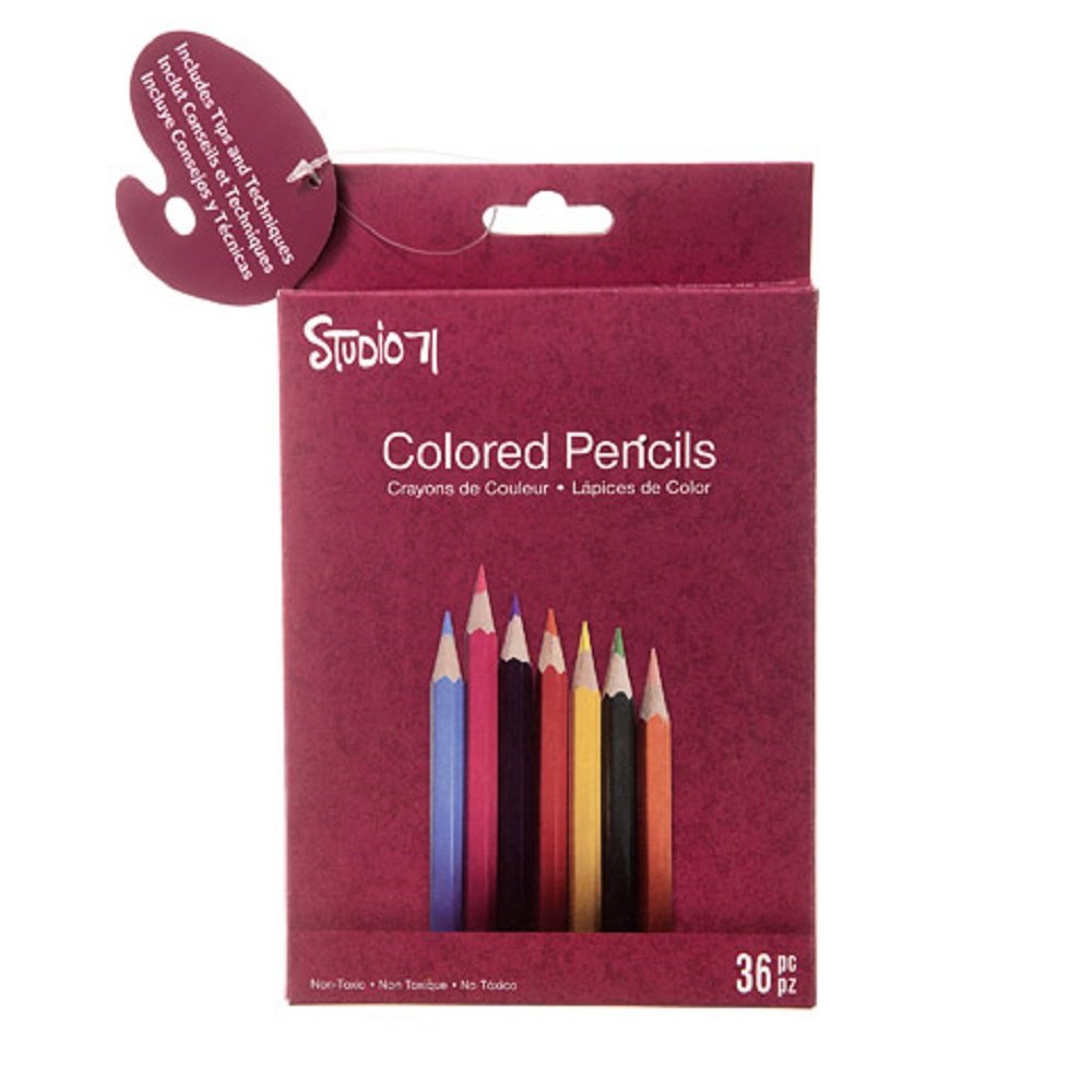 Great2bColorful 71 Colored Pencils - 36 Pack