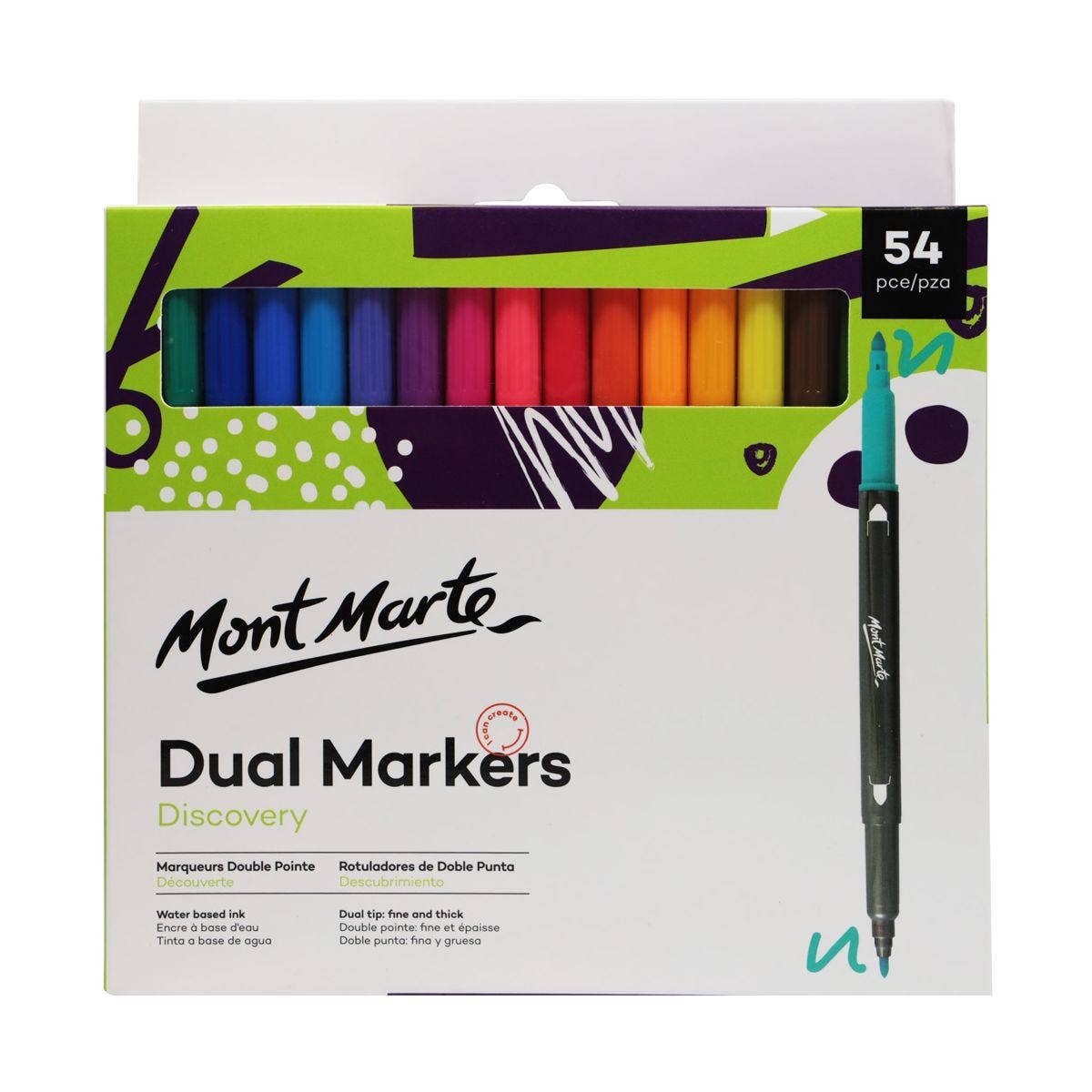 Discovery Dual Tip Markers Discovery - 54pc Set