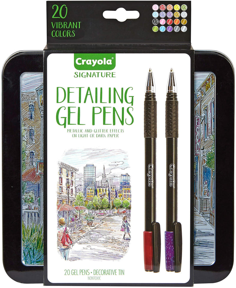 Crayola Signature Detailing Gel Pens - 20 Pens