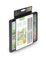 Crayola Signature Blend & Shade Soft Core Colored Pencils (24 pencils)