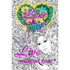 Great2bColorful - Love Without Limits Coloring Poster