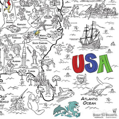 Great2bColorful Coloring Posters - Coloring America
